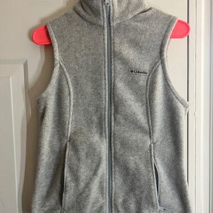 Womens Fleece Columbia Vest